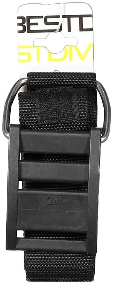 Best Divers Nylon Band For Single Tank Nylon Buckle 12/15/18 Duikflesband Zwart