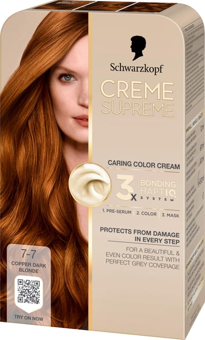 Schwarzkopf Creme Supreme 7-7 Copper Dark Blonde 1 st