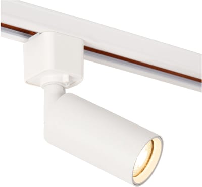 Lucide TRACK RITMO Railspot - 1-fase Railsysteem / Railverlichting - 1xGU10-MR11 - Wit (Uitbreiding)