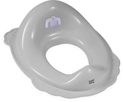 Toiletbril voor Kinderen - Ideaal voor Toilettraining, Antislip en Comfortabel, Grijs met Yeti Motief