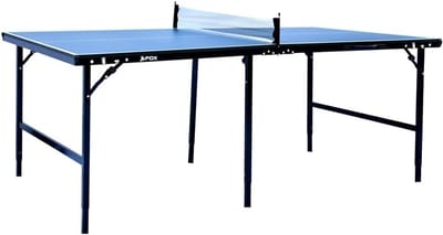 Midi Tafel Tennis Tafel - Ping Pong Tafel - Indoor Spel - Opvouwbaar Ontwerp - 180x102cm - Blauw