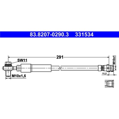 Remleiding ATE 83.8207-0290.3