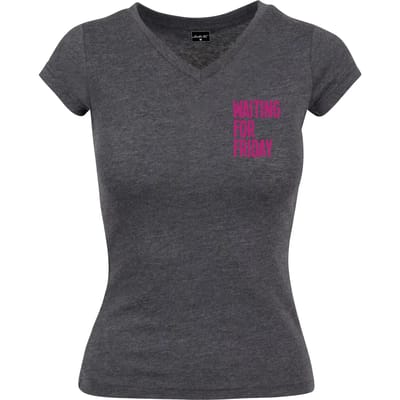 Mister Tee - Waiting For Friday Box Dames Tshirt - M - Grijs