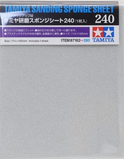 Tamiya 87162 Schuurspons korrel 240