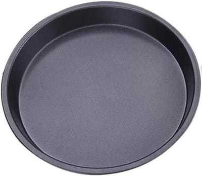 Pizzaplaat - Bakplaat - Pizza Bakken - Anti-aanbaklaag - 7 inch - Zwart