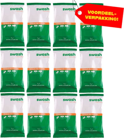 12x Swash Perineum Washandjes Parfumvrij - Voordeelverpakking!