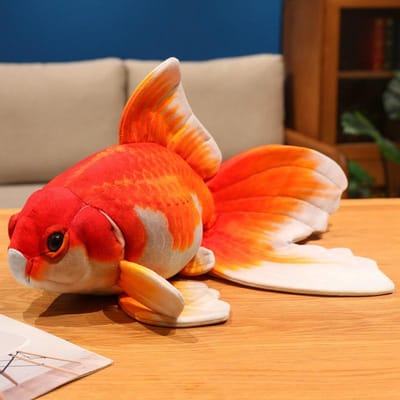 Goudvis Gelukskoi Dieren Pluche Speelgoed Goudvis Cartoon Zeef Poppen Kinder Verjaardagscadeaus Decor Kussen Huisdecoratie about  50cm