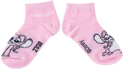 Disney Stitch Sokken 7 Paar – Kindersokken Meisjes – Enkelsokken – Multicolor