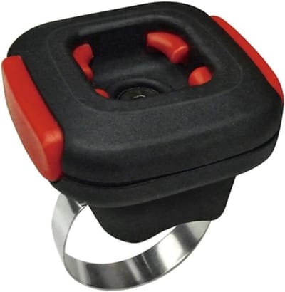 Accessoires Adapter - Fietsbevestiging Houder - Fietsen Onderweg - Intuïtieve Klikbevestiging - 44 x 45 x 25 mm - Zwart