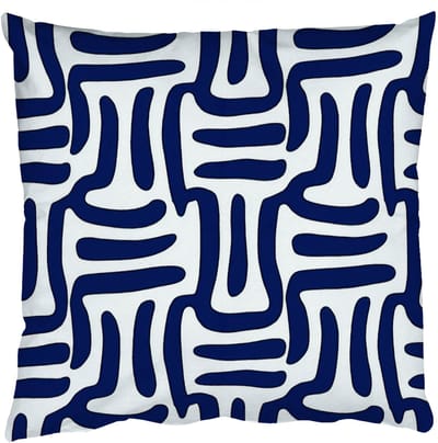 Sierkussens - Kussentjes Woonkamer - 50x50 cm - Abstract - Modern - Blauw