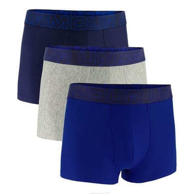 Under Armour Boxershorts UA PERFORMANCE TECH - SOLID 3 IN 3PK Set van 3