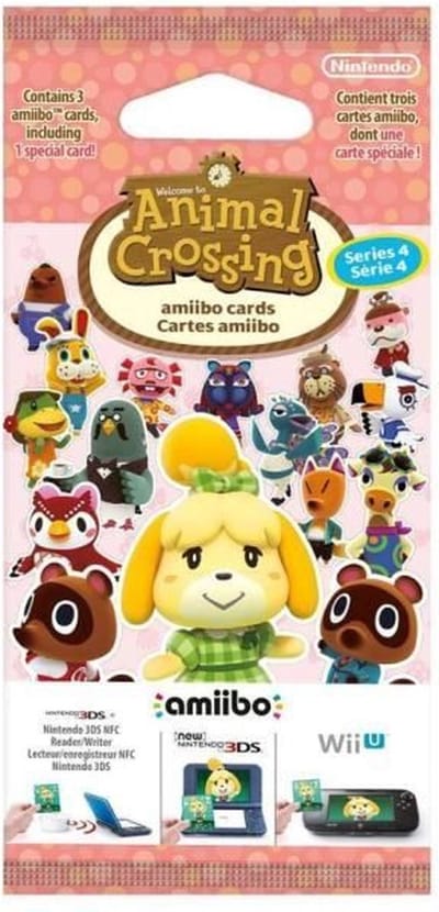 Nintendo Amiibo speelkaarten - 3 pack Animal Crossing