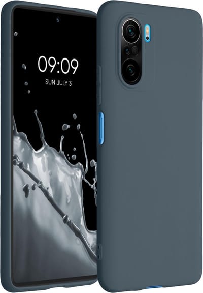 kwmobile telefoonhoesje geschikt voor Xiaomi Poco F3 - Hoesje voor smartphone - Back cover in leisteen