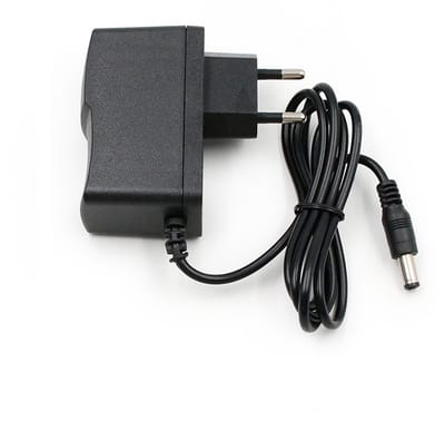AC naar DC Adapter - 5V/1A - EU Stekker - met LED Indicator - voor Router, CCTV, Camera’s, Netwerk & LED - 1 meter - Zwart