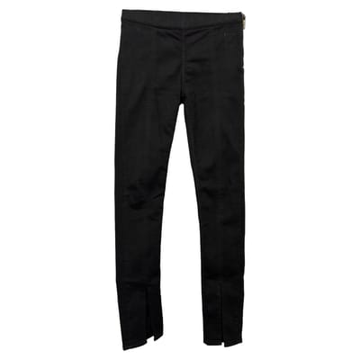 Rick Owens broek van zwart katoen