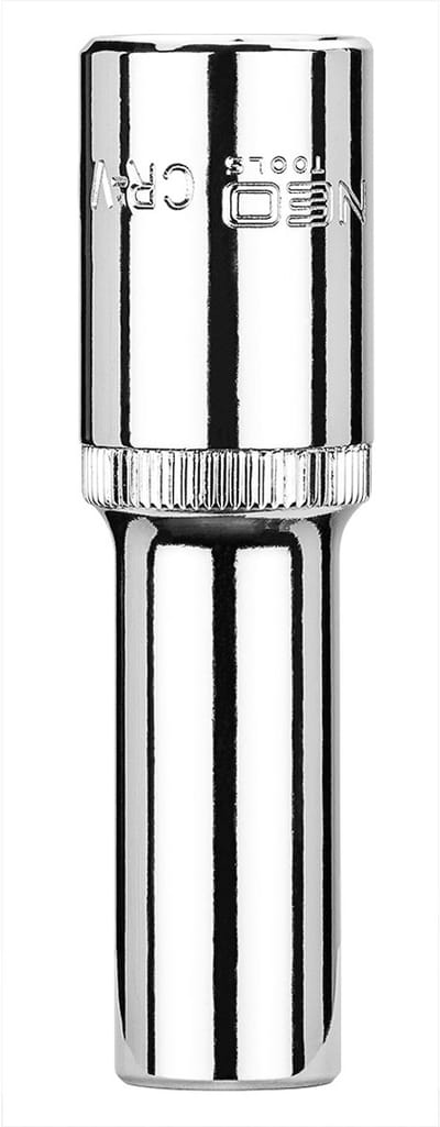 NEO Superlock Serie - Lange Zeskantdop - 11 mm - 1/2 inch - Chroom-vanadium Staal
