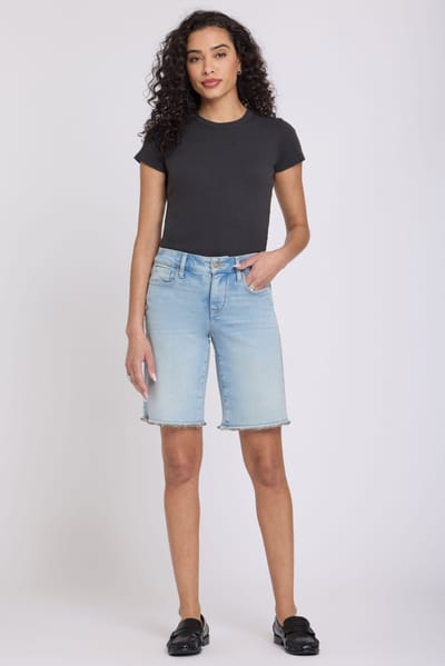 Boyfriend Denim Shorts In Re-New Denim