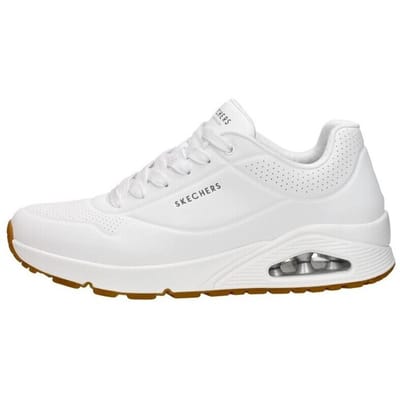 Skechers Uno - Stand On Air - Heren Sneakers - Wit