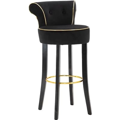 Barkruk Luxy Black 46×48×96 cm