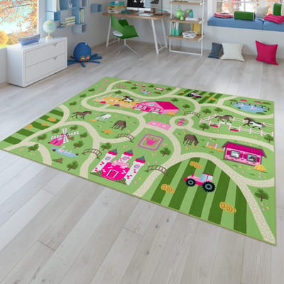 Kinderkamertapijt tapijt jongen meisje kinderkamertapijt baby antislip straat