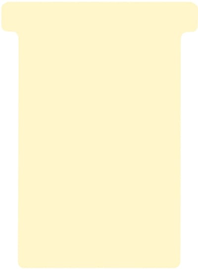T-kaart djois formaat 3 77mm beige 100st | 5 stuks