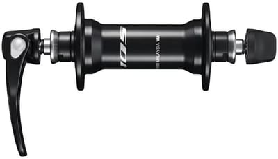 Voornaaf Shimano 105 HB-R7000 - 36 gaats met 100 mm snelspanner - zwart