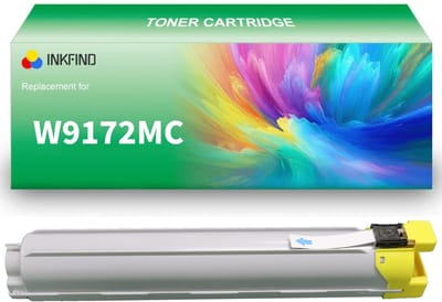INKFIND W9172MC Geel tonercartridge compatibel met HP W9172MC Geel geschikt voor HP Color LaserJet MFP E87740dn/E87750dn/E87760dn/E87770dn - 1-pack Geel