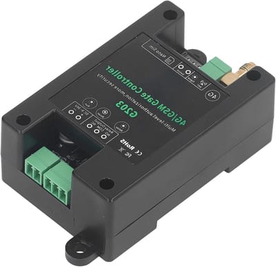 Draadloze GSM Deuropener voor Garage met 3G/4G Verbinding, Afstandsbediening en Herstartfunctie, DC9V-36V Compatibel