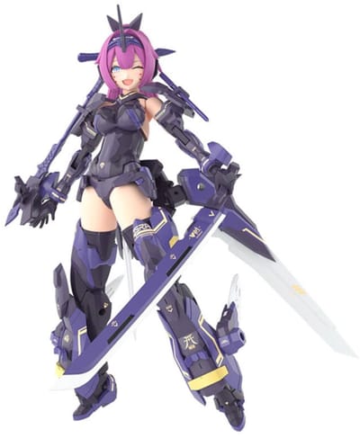 Megami Device Plastic Model Kit 1/1 Asra Archer Kizuna Shadow Edition Full Package 14 cm