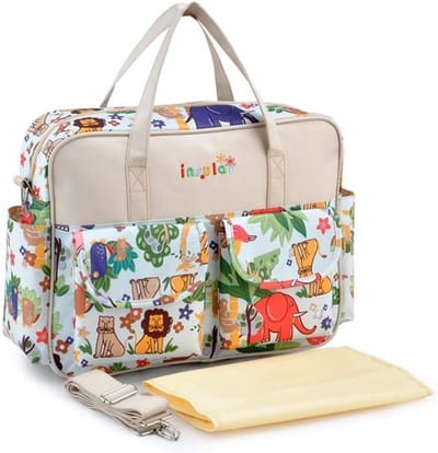 Waterdichte Mummie Luiertas Schoudertas Grote Capaciteit Met Verkleedmat