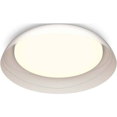 Philips Fleta plafondlamp - Ultra Efficient - SceneSwitch lichttechnologie - 10W - Warmwit licht - Transparant design - Bespaar op energiekosten