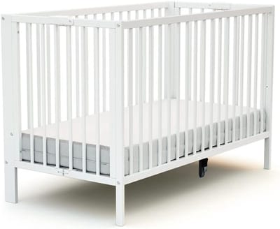 Inklapbaar Kinderbed Houten Ledikant 60 x 120 cm Veilig en Ruimtebesparend
