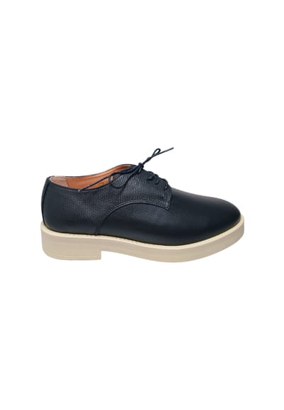 sa10133G9evit00A Pollini Vrouwen leder zwart