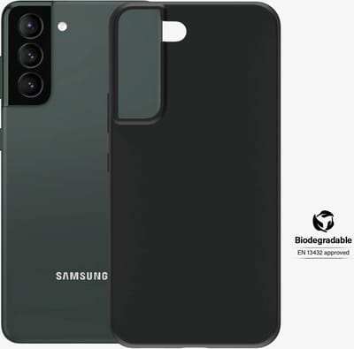 panzerglass biodegradable case geschikt voor samsung galaxy s22+ - black