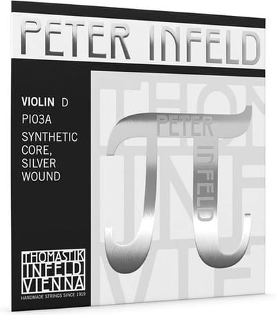 Thomastik Infeld THPI-03A violin string D-3 4/4, synthetic core, silver wound