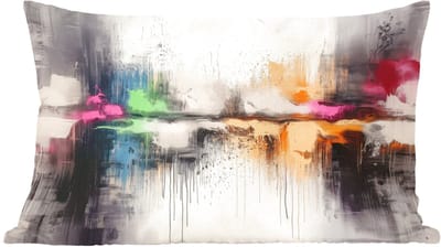 Sierkussens - Kussentjes Woonkamer - 60x40 cm - Abstract - Kleurexplosie - Landschap
