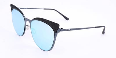 Italia Independent I I 0257 THIN METAL B. 2 Black glitter 54/19/140 WOMAN Zonnebrillen