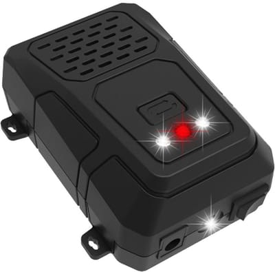 Crrynuo - Ultrasoon muizenverjager voor in de auto- Vierkant - Zwart - 3V - Met Intelligente Auto-Detectie - Veilig voor Honden en Katten