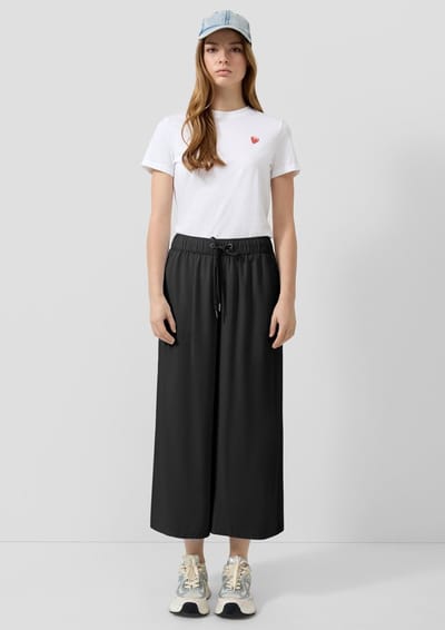 Vloeiende Viscose Culottebroek Dames QS