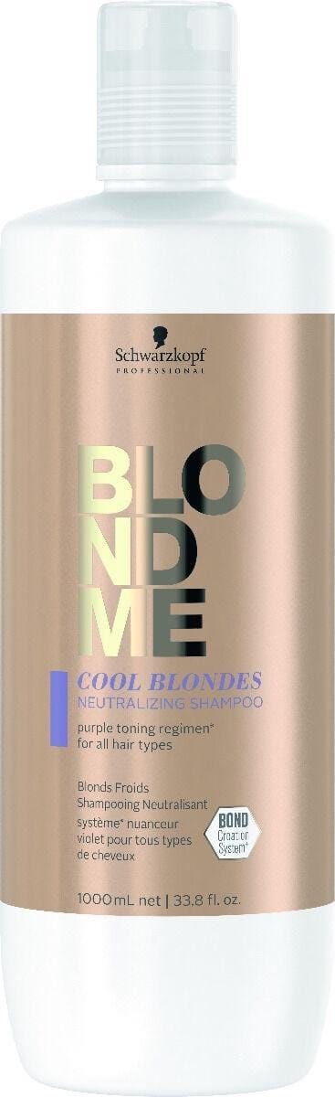 Schwarzkopf - Blond Me Tone Enhancing Bonding Shampoo Cool - 1000ml
