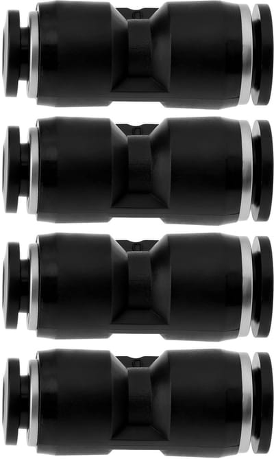 BRENZOOS - 4 Stuks Pijpleiding Diameter Reductie Adapter