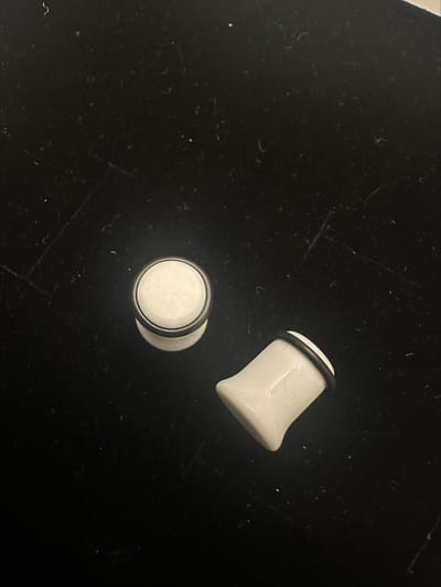 Piercing ear plug hoornvormig 00G 9.2 mm | Make up | Parfum | Moederdag | Verjaardagscadeau| Cadeautje| Valentijnsdag| Kado | sieraden | vaderdag | oorbellen | oorsieraden