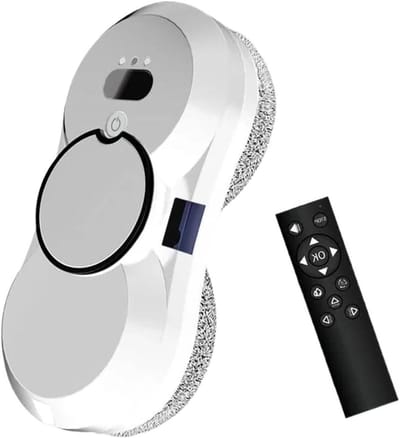 Intelligente raamreiniger - Glasbewassing robot - Automatisch ramen wassen - Met watersproeier - 10x10x10 mm - Eén kleur