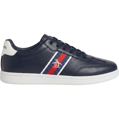 Original Penguin Heren Platte Trainers (Marine)