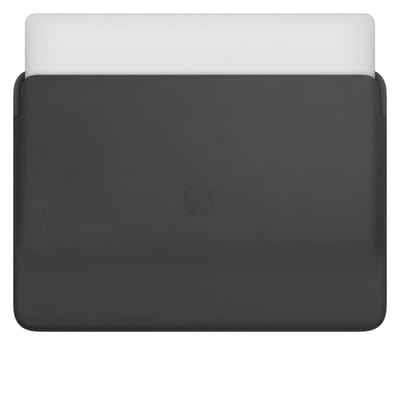 Apple Leather Sleeve voor de Apple MacBook Pro 16 inch - Black