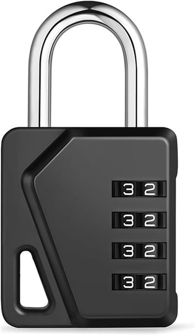 Cijferslot 4 cijfers - Combinatieslot Locker - Kluisjes Beveiligen - Gemakkelijk af te lezen