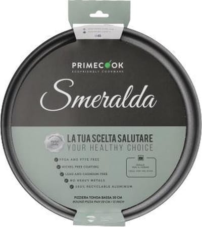 Primecook - Pizzavorm -  Ø 30 cm - PFAS-vrij -veilige en ultragladde Ecoshield antikleeflaag
