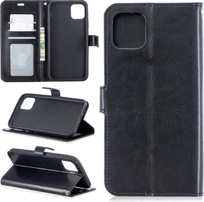 Portemonnee Book Case Hoesje Geschikt voor: Samsung Galaxy S20 FE 4G zwart