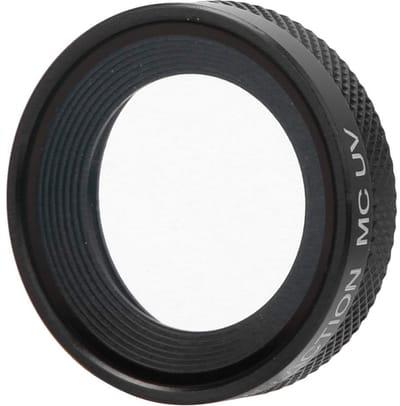 Allecto - Camera-filter - UV-filter - Beschermt tegen schadelijk UV-licht - Aluminium - Optisch glas - Camera-accessoires - Geschikt voor Action - ...