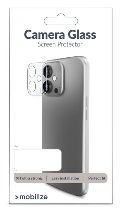 Mobilize Screenprotector geschikt voor Apple iPhone 16 Pro Glazen | Mobilize Camera Protector - Case Friendly